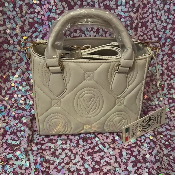 Cream Color Valentino Orlando Handbag - Picture 3 of 10